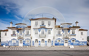 Aveiro train station, Portugal photo