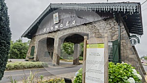 Bavarian Style Lawn Portico in Rio Grande do Sul - Brazil photo