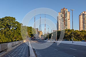 Avenida Doutor Arnaldo in Sumare neighborhood - Sao Paulo, Brazil