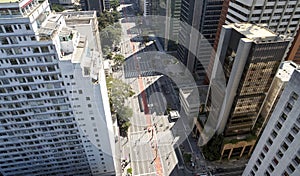 Avenida Paulista in Sao Paulo city