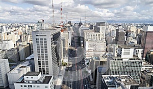 Avenida Paulista, Sao Paulo city, Brazil