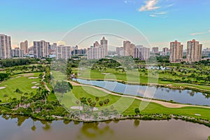 Aventura Florida golf course landscape Turnberry photo