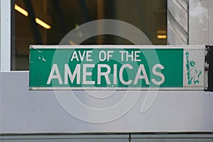 Avenue of the Americas