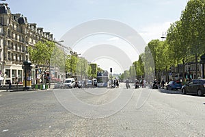Avenue des Champs Elysees, Paris