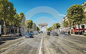 Avenue des Champs Elysees photo