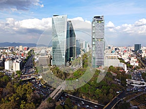 Avenue Paseo de la Reforma, Mexico City, Mexico photo