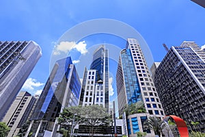 Avenue Paulista in Sao Paulo, Brazil