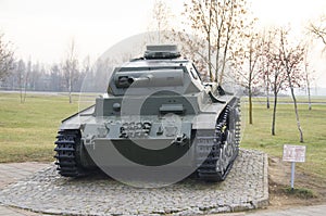 The average German tank of the Second World War. T3