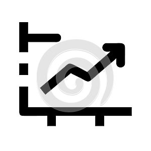 Average icon statistics and data analysis symbol