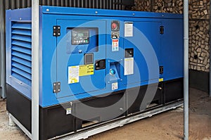 Average power stationary electric diesel generator