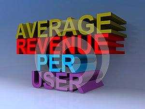 Average revenue per user