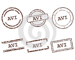 Avi stamps