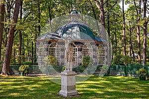 Aviary in Peterhof Lower Park