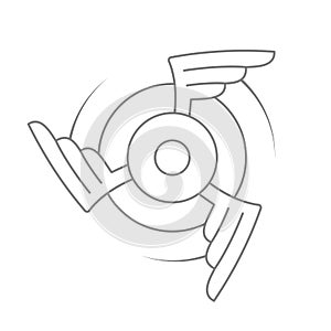 Aviation emblem, badge or logo