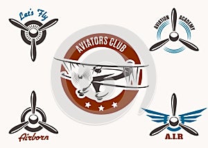 Aviation Emblem Set