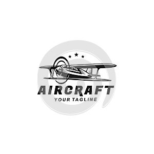 Aviation Logo Design Template idea