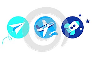 Aviation set - 3 icons