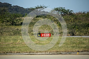 Aviation signal, this is the runway entry signal for takeoff or landing