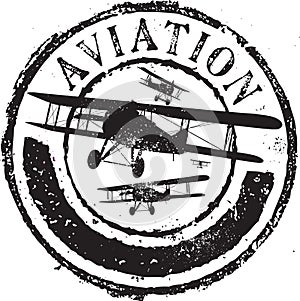 Aviation stamp photo