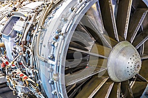 Aviation turbojet engine equipment
