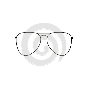 Aviator Glasses Icon