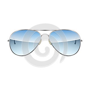 Aviator Glasses isolated on a white background Vector