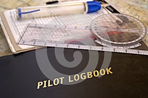 Aviator logbook photo