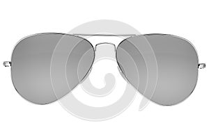 Aviator sunglasses isolated