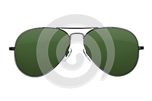 Aviator sunglasses isolated