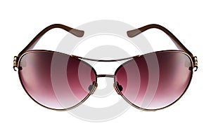 Aviator sunglasses isolated