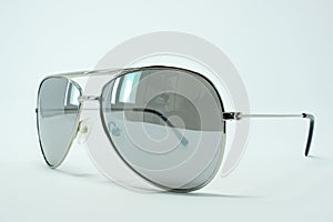 Aviator sunglasses, isolated on a white background