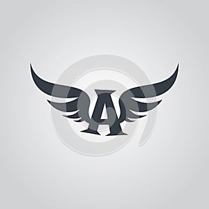 aviator symbol logo logotype theme