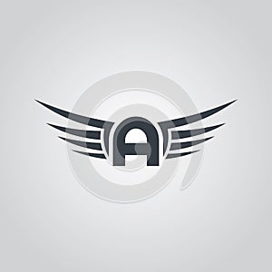 aviator symbol logo logotype theme