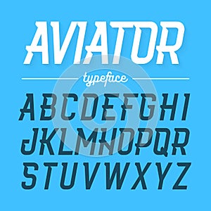 Aviator typeface