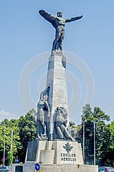 The Aviators Statue from Bucharest