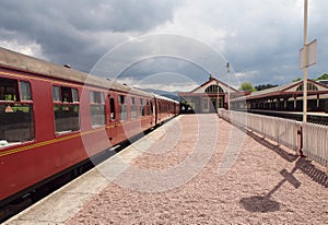 Aviemore Railway Station, Scotland