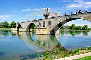Avignon bridge. photo