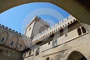 Avignon Castle, (Provence), France