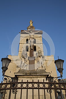 Avignon Cathedral Facade