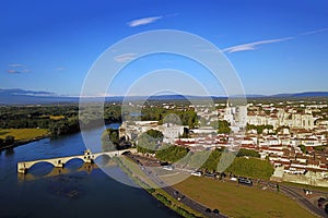 Avignon, France - Aerial