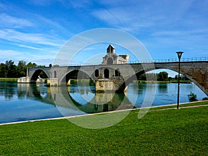 Avignon - France - Pont Saint-BÃ©nÃ©zet