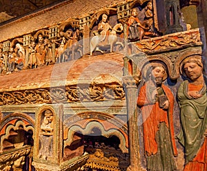 Avila Cathedral Basilica King Funeral Box Castile Spain