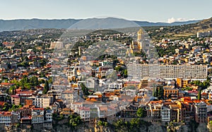 Avlabari district in Tbilisi