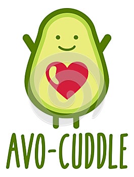 Avocado avo cuddle