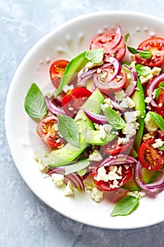 Avocado and Cherry Tomato Salad