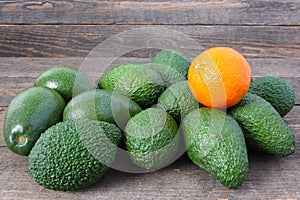 Avocado and citrus fruit