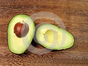 Avocado halves