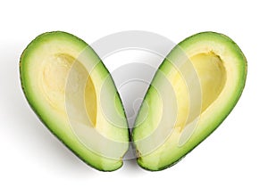 Avocado halves