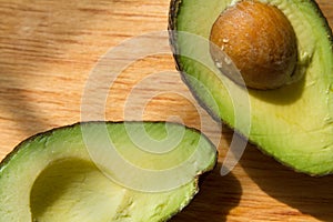 Mexican avocado halves