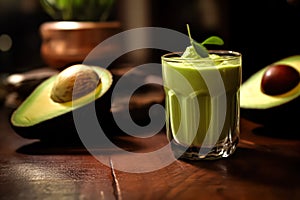 Avocado Shake or Smoothie, crafted with fresh avocados